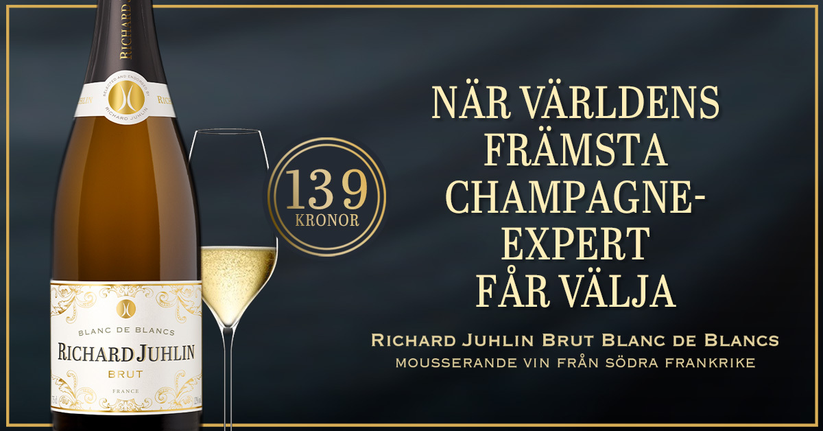 Richard Juhlin Blanc de Blancs Brut FS från Vinkompassen