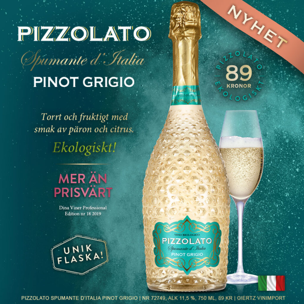 Pizzolato Spumante d’Italia Pinot Grigio