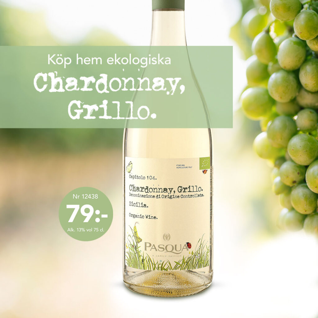 Pasqua Chardonnay Grillo Organic