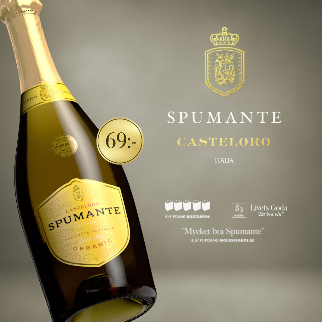 Casteloro Spumante Organic – Allt om Vin