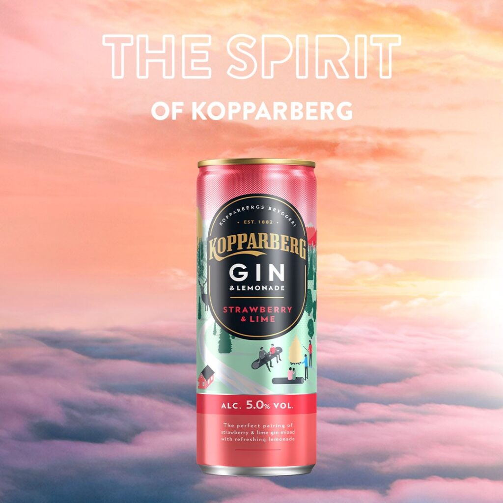 Kopparberg Gin&Lemonade Strawberry&Lime