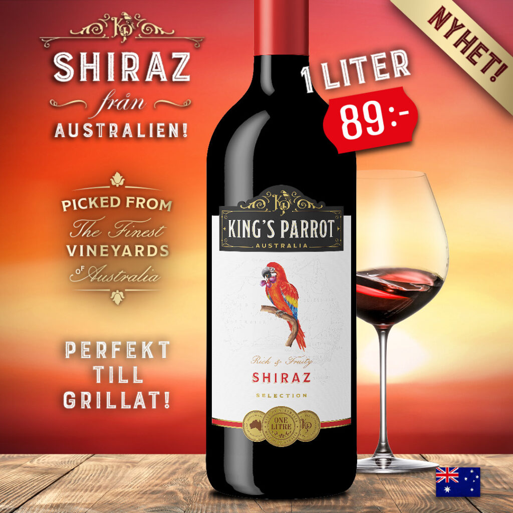 King’s Parrot Shiraz