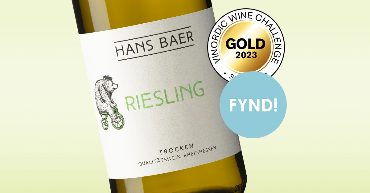 Hans Baer Riesling från Vinkompassen