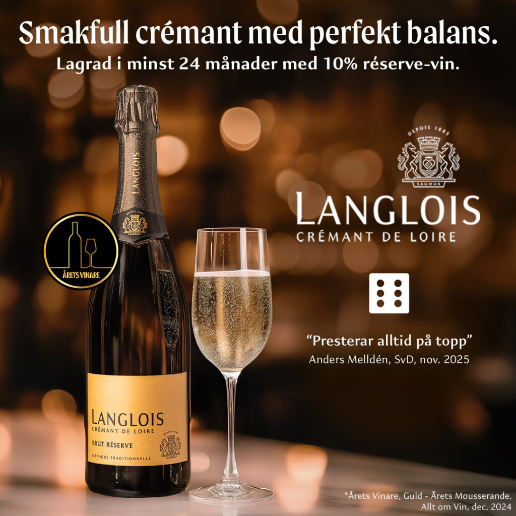 Langlois Crémant de Loire Brut – Allt om Vin – FS