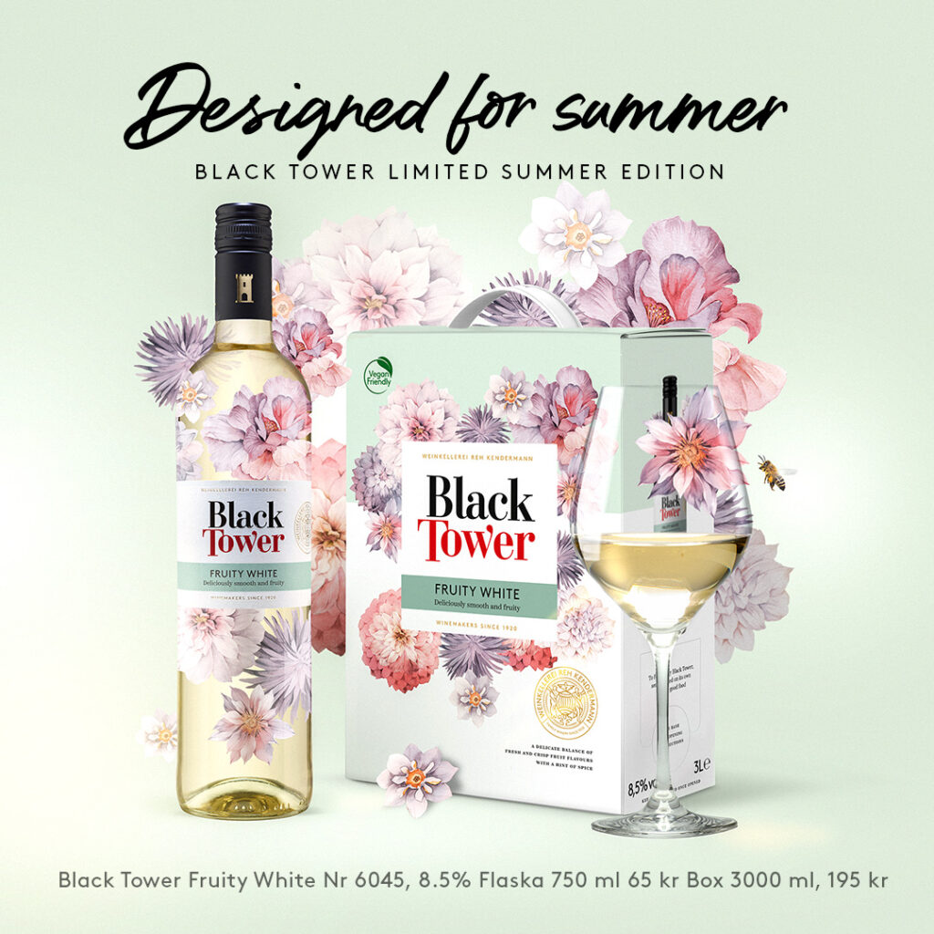 Black Tower Organic White Bubbly, 2020 från Vinkompassen