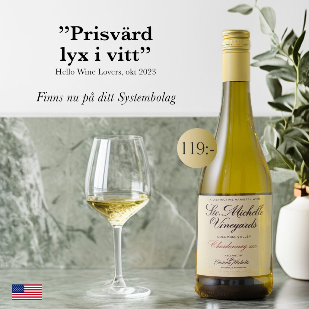 Chateau Ste Michelle Chardonnay Retro – Allt om Vin – FS