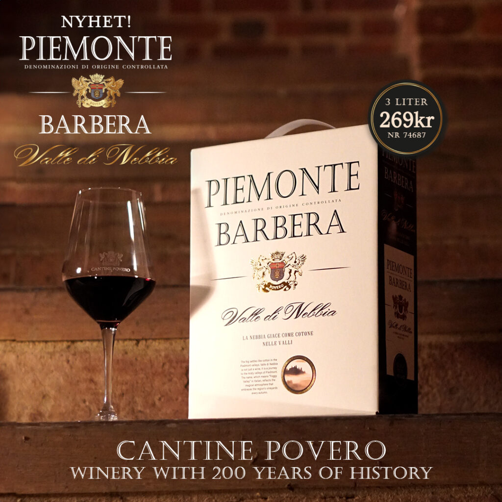 Piemonte Barbera Valle di Nebbia