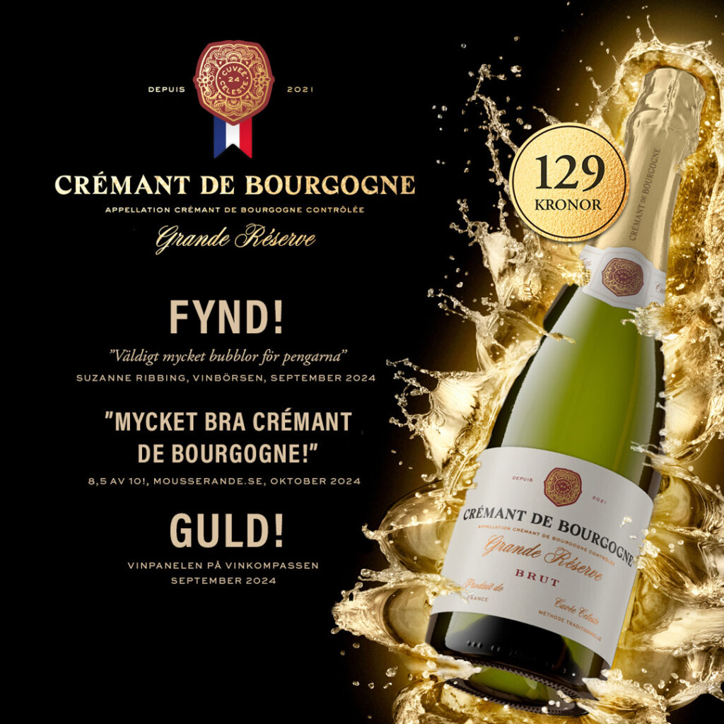 Cremant de Bourgogne Grande Reserve Brut – Allt om Vin
