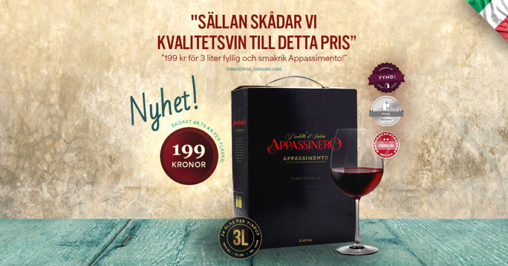 Appassinero Appassimento – Allt om Vin