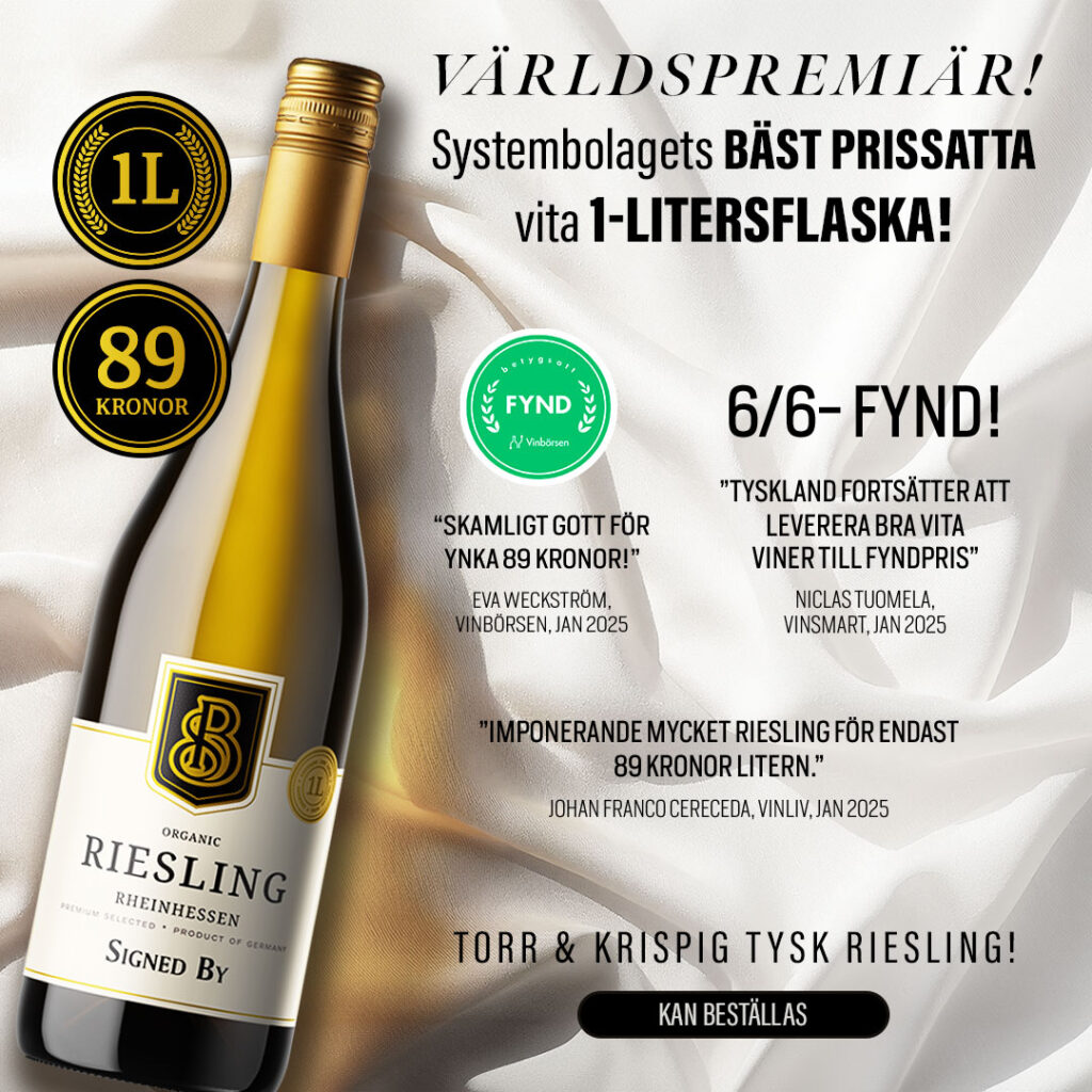 Signed By Riesling Organic – Allt om Vin