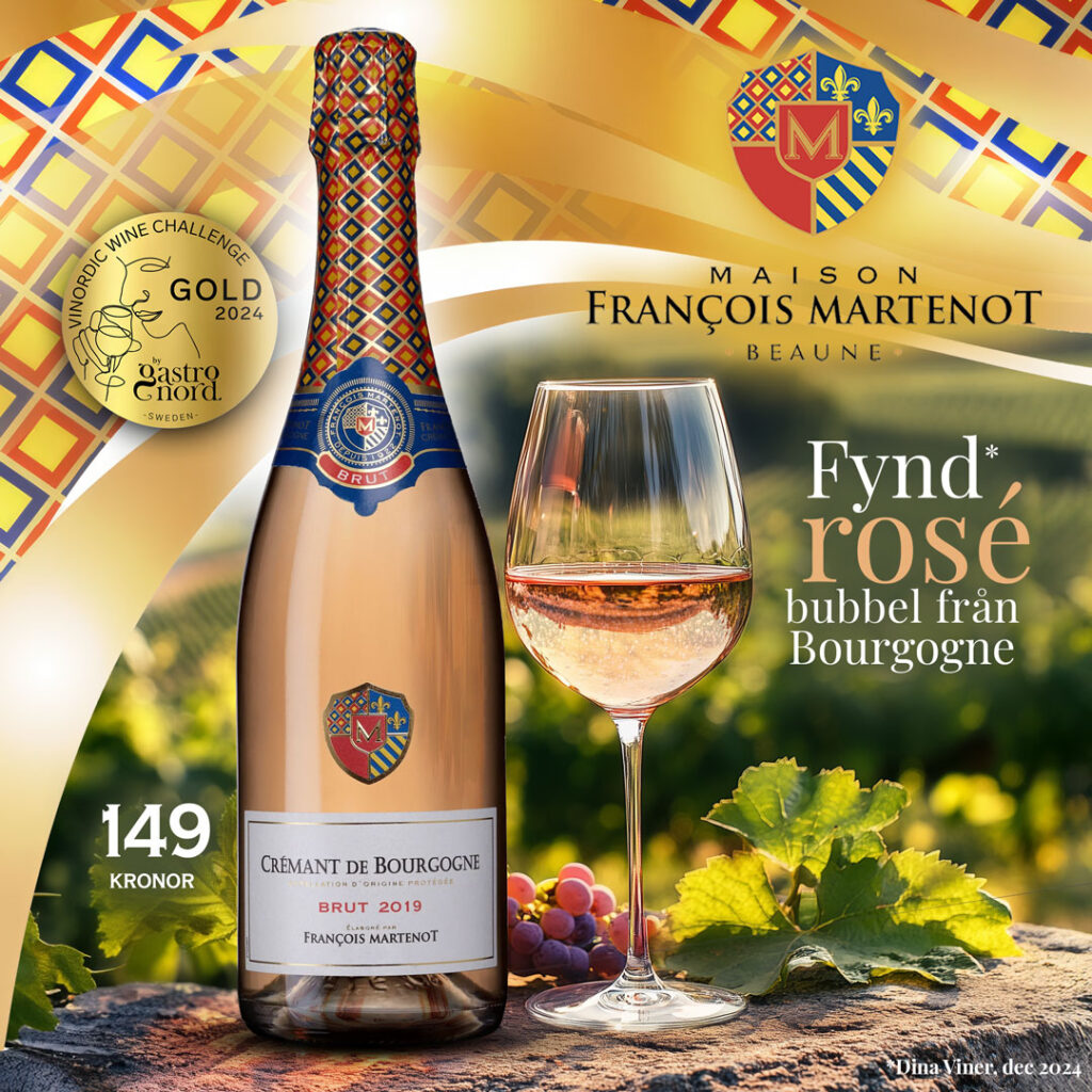 Francois Martenot Cremant de Bourgogne Rose Brut