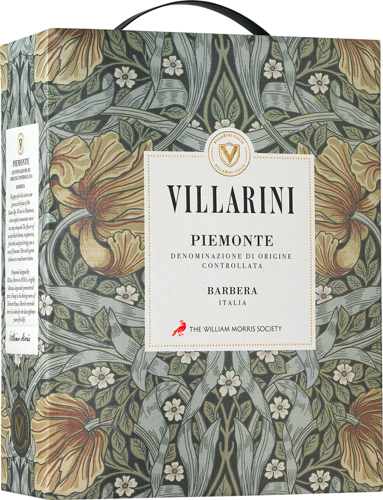 Produktbild på  Villarini Piemonte Barbera William Morris 