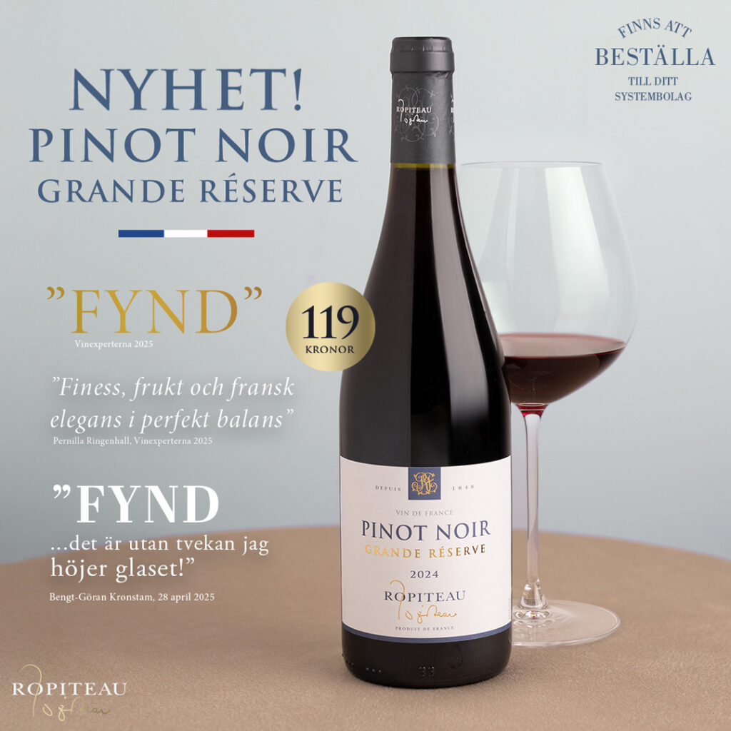 Ropiteau Pinot Noir – Allt om Vin