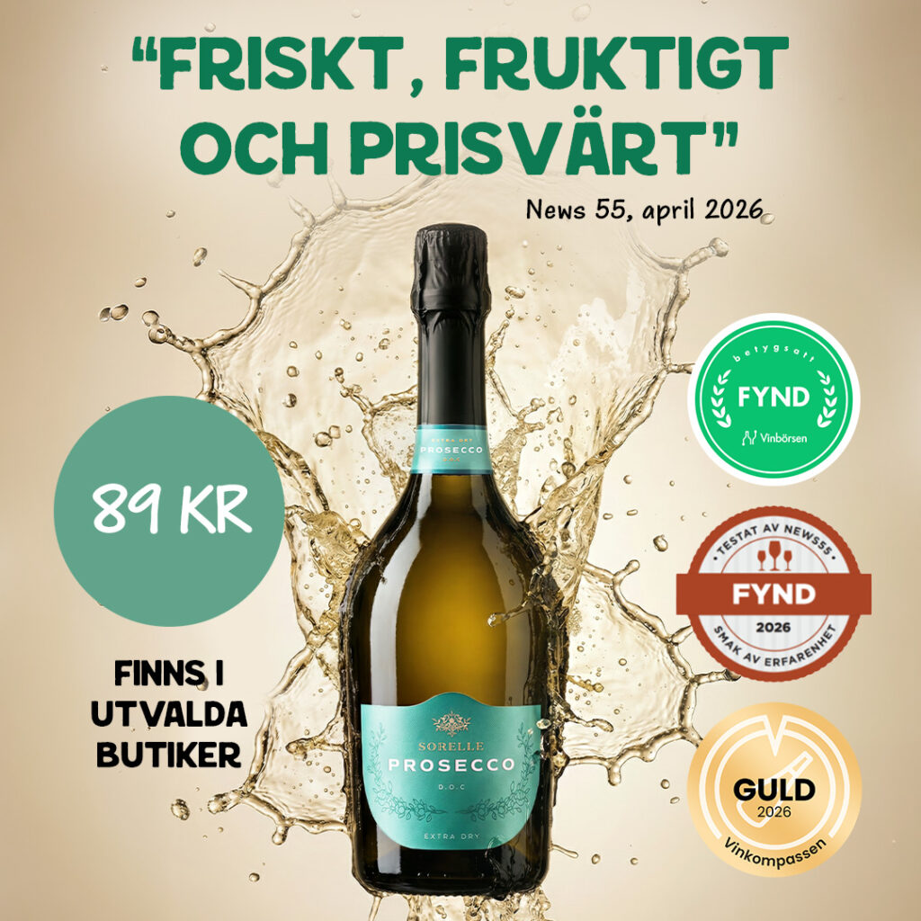 Sorelle Prosecco – Allt om Vin – FS